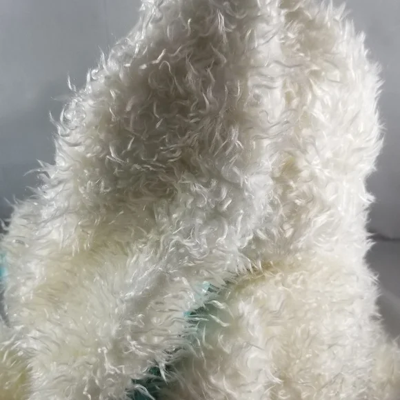 Commonwealth White Bunny Long Floppy Ears Plush Stuffed Animal Easter Bow 20" - Picture 6 of 13